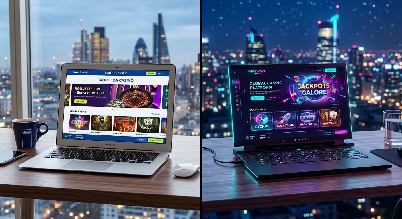 Differenze tra operatori internazionali e siti ADM - migliori casinò online stranieri