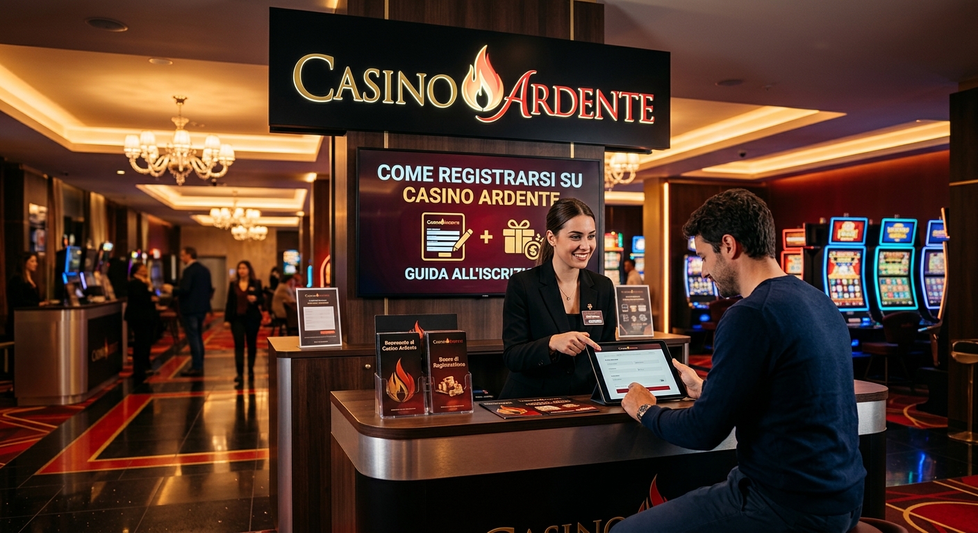 Come registrarsi su Casino Ardente - casino ardente