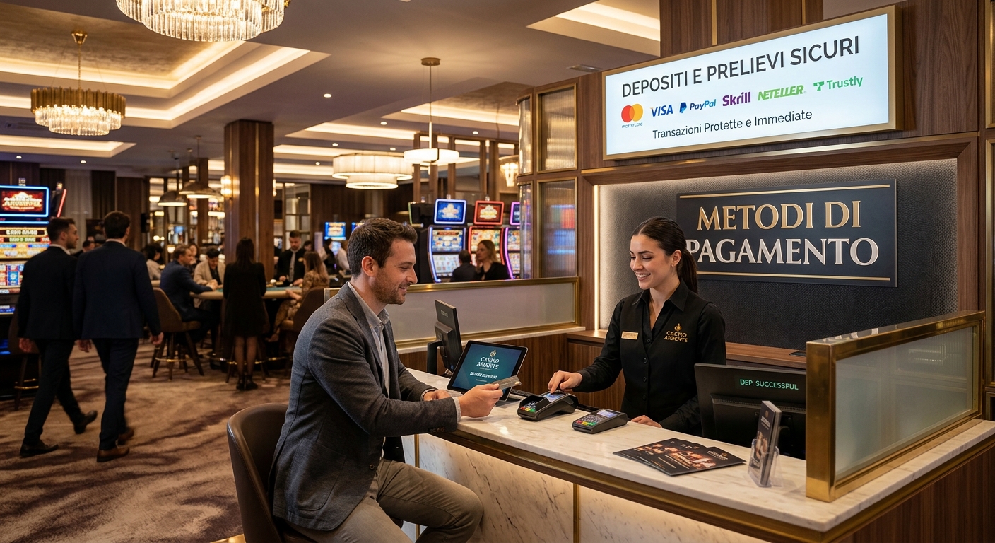 Metodi di Pagamento: Depositi e Prelievi Sicuri - casino ardente